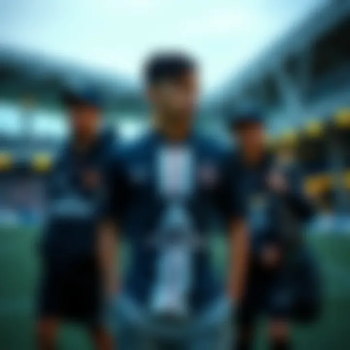 Fashionable pairing of 2023 Paris Saint-Germain jersey with casual attire