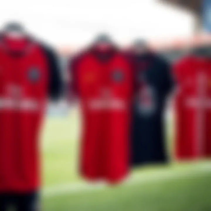 Historical evolution of Paris Saint-Germain jerseys through the years