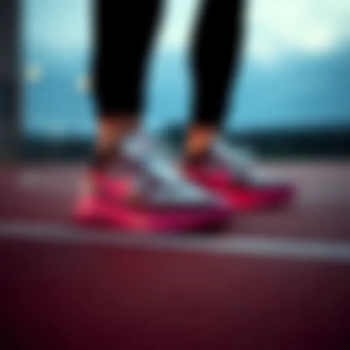 Nike shoes in an athletic setting