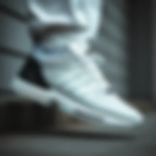 Stylish adidas sneaker design showcasing innovation