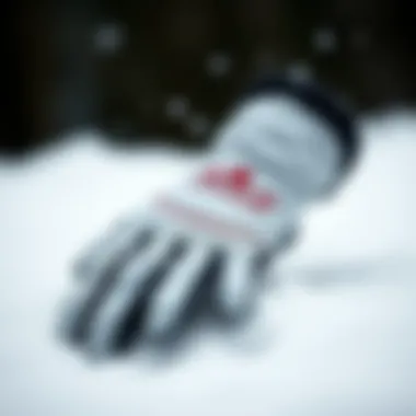 Durable materials used in winter gloves