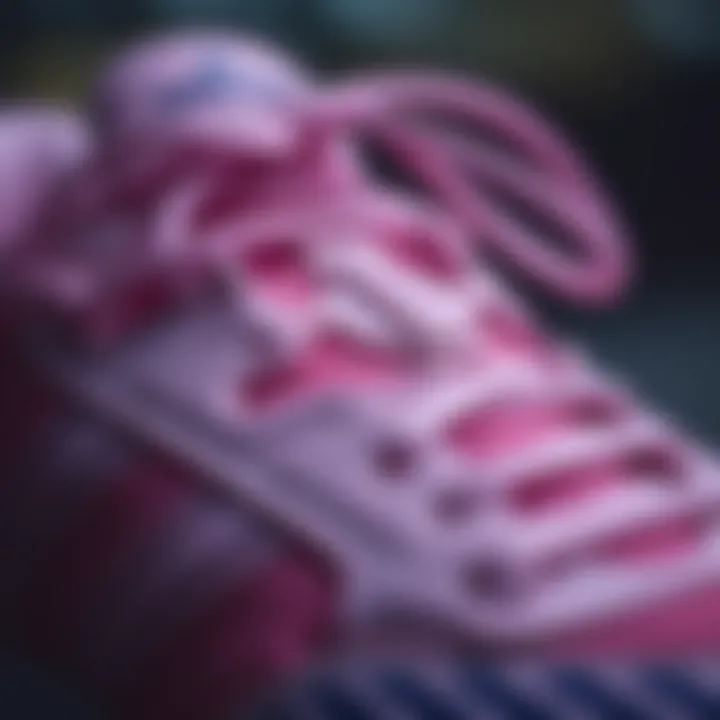 Intricate Design Features of the Adidas Ozweego Close-up of Adidas Ozweego detailing and design elements