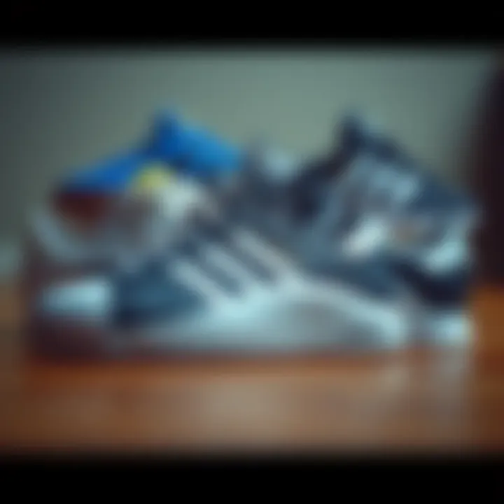 A collage of alternative sneaker models inspired by the Adidas Superstar Classic