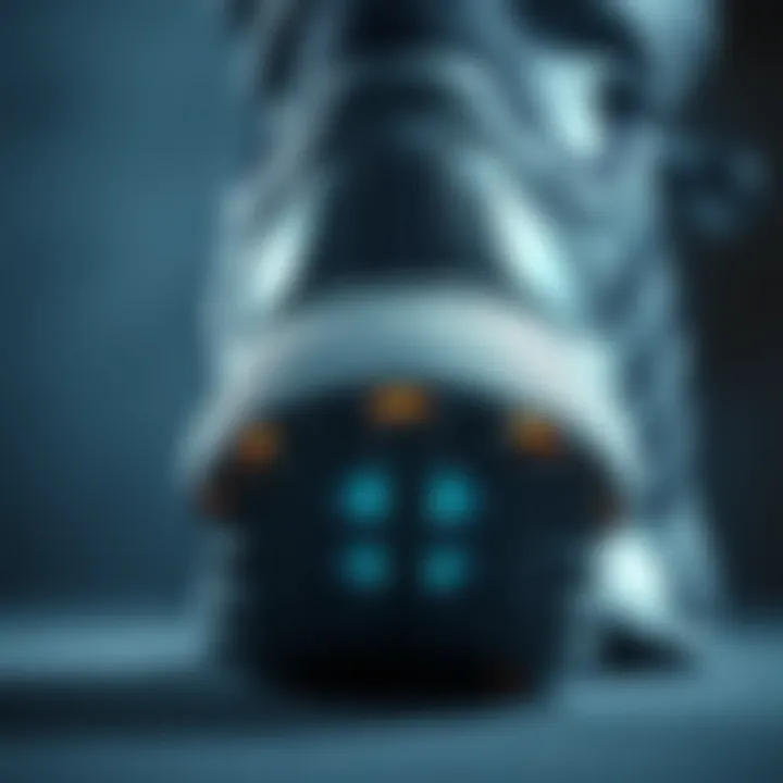 Innovation in Comfort Close-up of Adidas technology in the sole