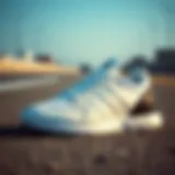 Sleek design of Adidas V Racer 2.0 in white