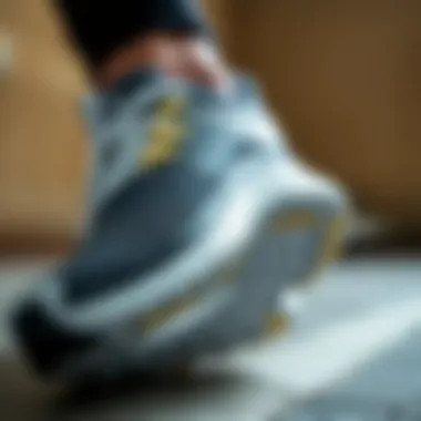 Advanced Cushioning Technology Close-up of Air Zoom GT Run's advanced cushioning technology