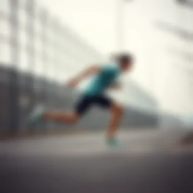 Agility and Speed in Action Runner demonstrating agility and speed with Air Zoom GT Run