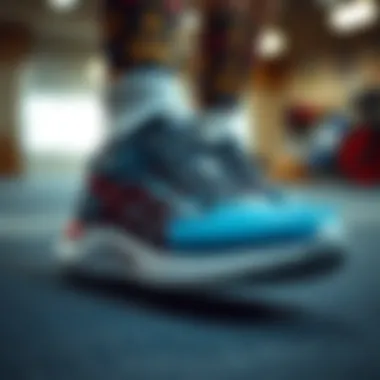 Durability test of athletic footwear