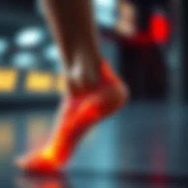 Diagram illustrating causes of heel pain