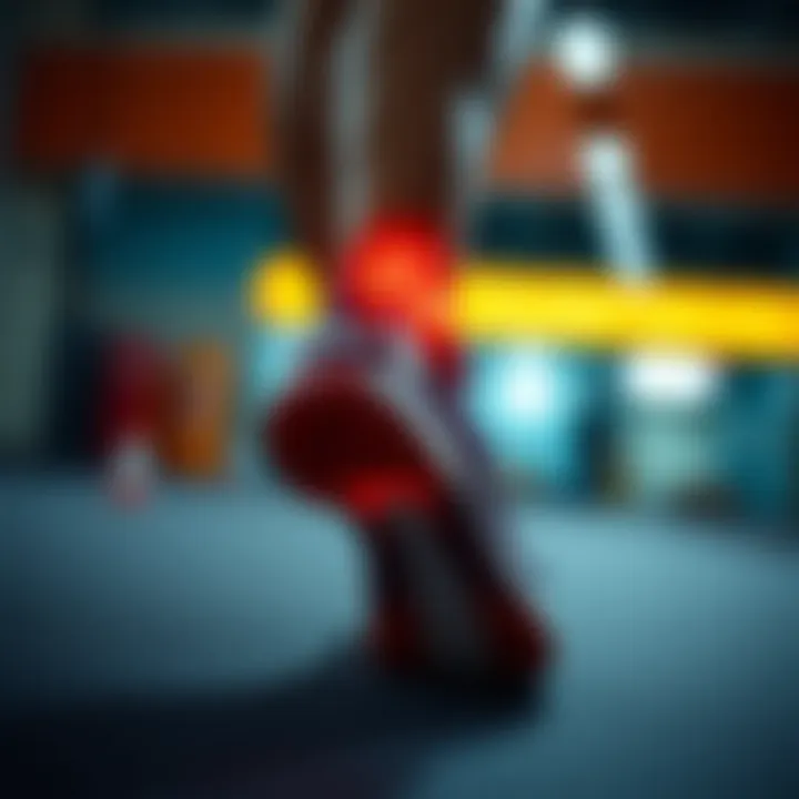 Visual representation of treatment options for heel pain