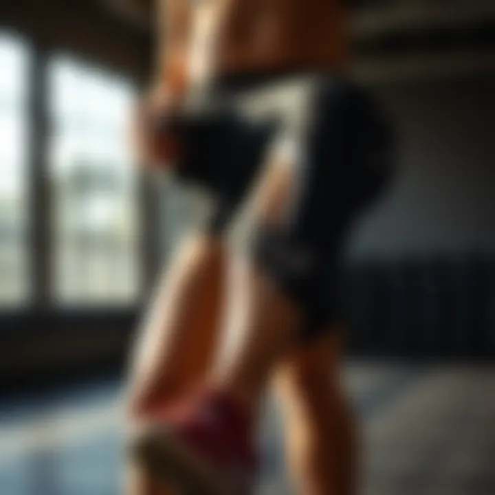 Using accessories for leg workouts