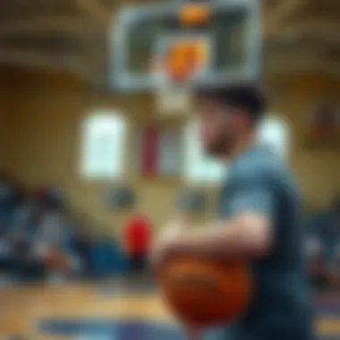 Dynamic positioning in basketball gameplay