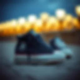 Historical evolution of baby Converse shoes