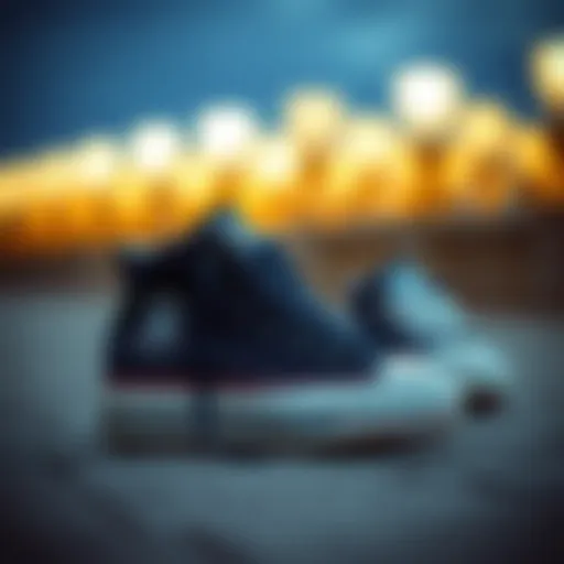 Historical evolution of baby Converse shoes