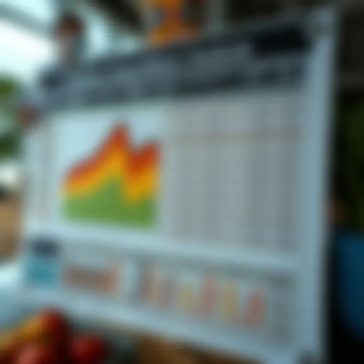 Caloric expenditure analysis chart