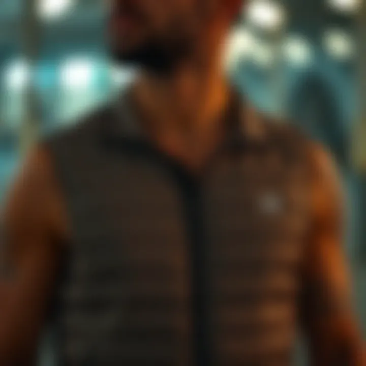 Innovative design elements of Calvin Klein vests