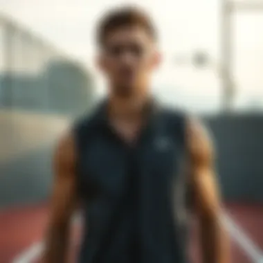 Calvin Klein vests in various sports settings
