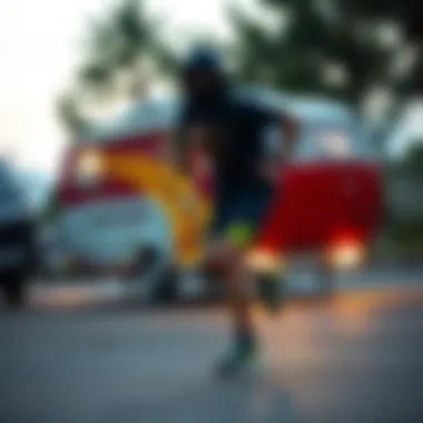 Camper Runner in Action Versatile usage of Camper Runner in various athletic activities