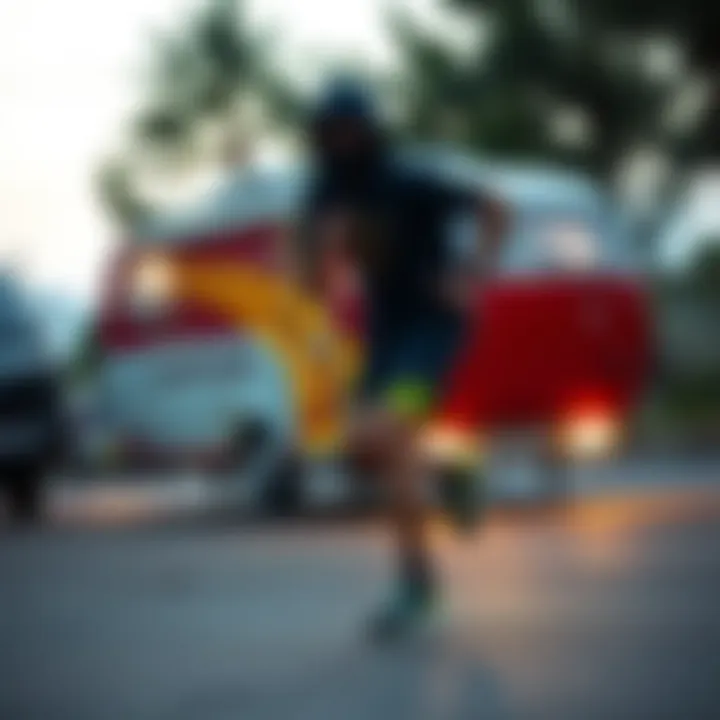 Camper Runner in Action Versatile usage of Camper Runner in various athletic activities