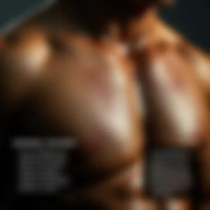 Graphic illustrating the effects of zinc deficiency on hormonal balance