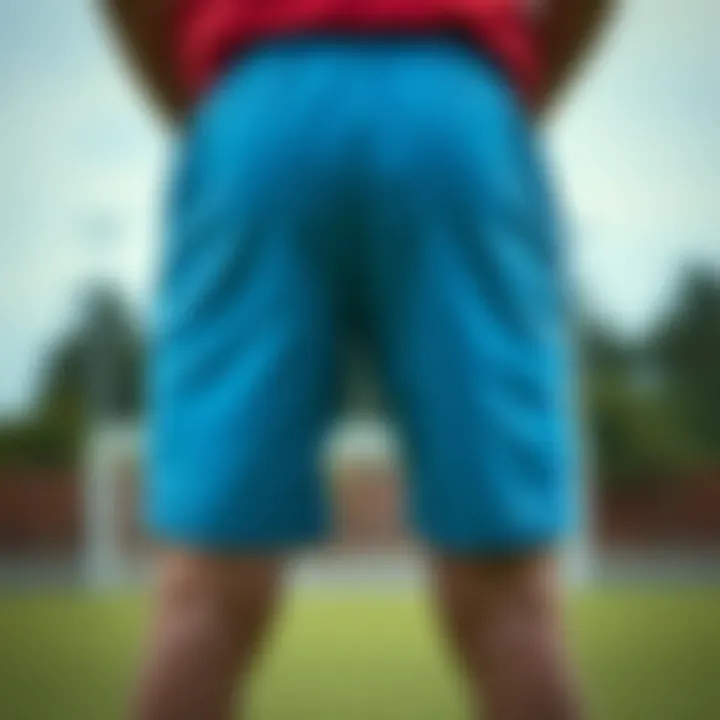 Stylish football shorts in various colors