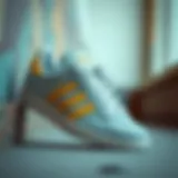 Vintage Adidas sneakers showcasing classic design