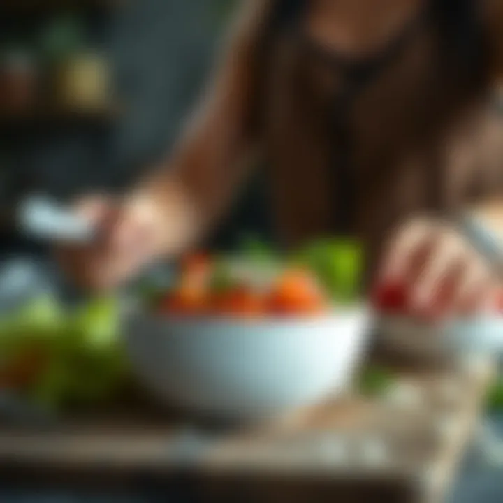 Nutrient-rich meal preparation for fitness enthusiasts