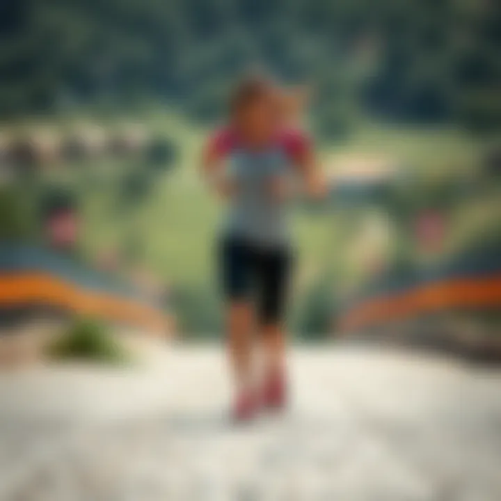 Engaging in outdoor activities for fitness motivation