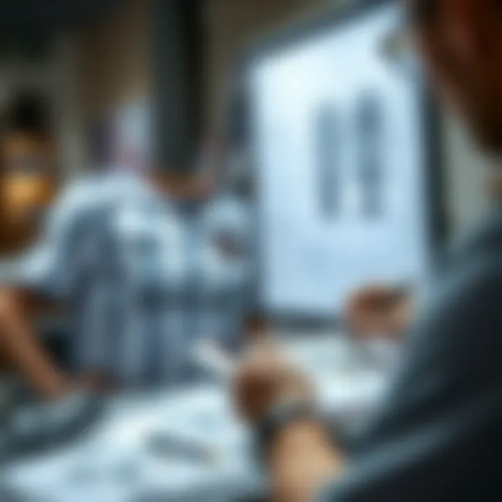 A designer sketching modern football jersey concepts on a digital tablet.