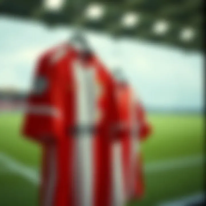 Merchandise options for purchasing the Galatasaray jersey