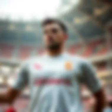 Modern Galatasaray jersey reflecting the evolution of style and branding