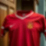 Vintage Galatasaray jersey from the early 20th century showcasing historic design elements