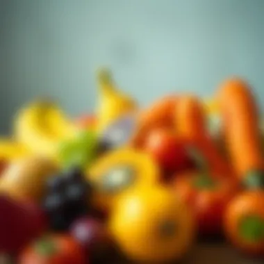 Nutrient-Dense Fruits and Vegetables Fresh fruits and vegetables rich in natural carbohydrates.