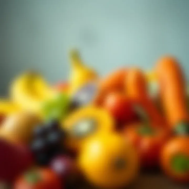 Nutrient-Dense Fruits and Vegetables Fresh fruits and vegetables rich in natural carbohydrates.