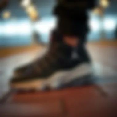 Unveiling the Craftsmanship of Jordan Max Aura 4 Detailed view of Jordan Max Aura 4 showcasing its craftsmanship