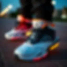 Stylish design of Jordan Max Aura 4 showcasing its unique aesthetic features