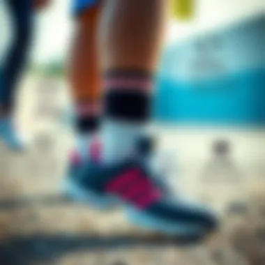 Illustration of the health benefits of comfortable footwear for children, highlighting safety and support