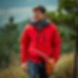 Lee Cooper Outdoor Jacket in Nature Stylish outdoor jacket in a natural setting