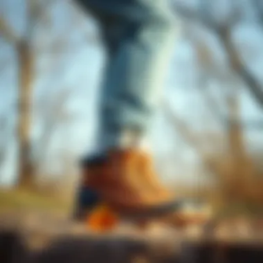 Fashion Outfit with Lumberjack Shoes A fashionable outfit complemented by Lumberjack shoes