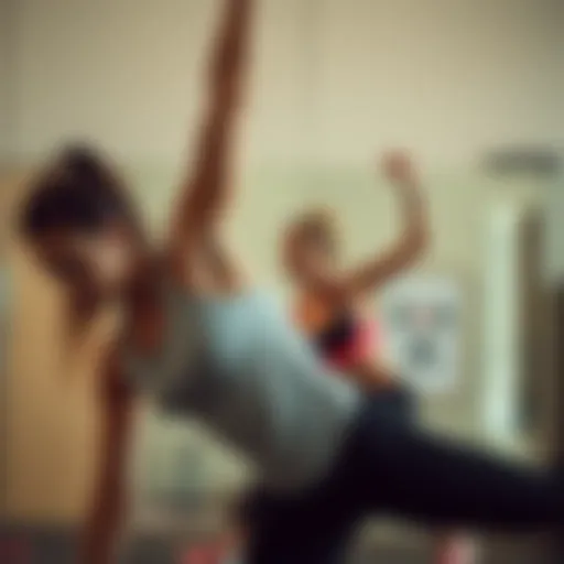 Core Engagement in Action Dynamic exercise demonstrating core engagement