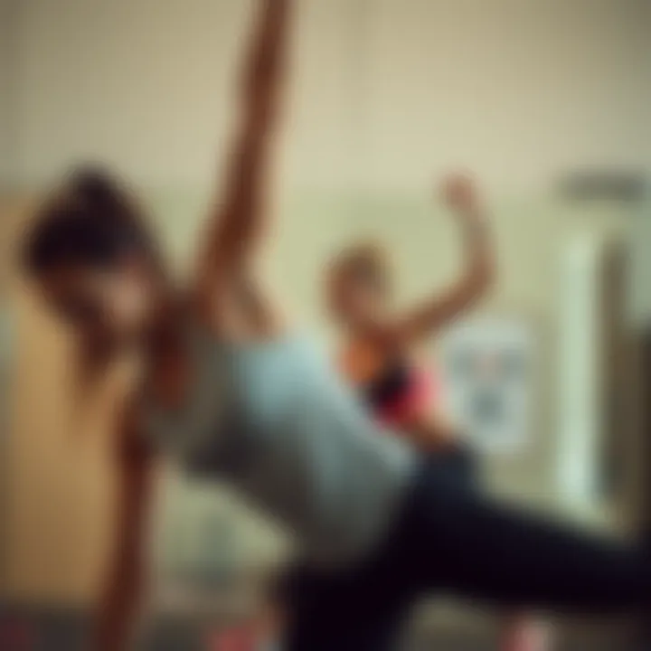 Core Engagement in Action Dynamic exercise demonstrating core engagement