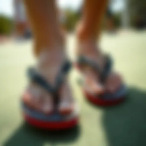 Stylish flip flops for summer