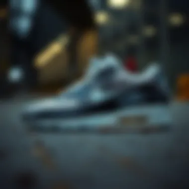 Historical timeline of Nike Air Max 90's evolution