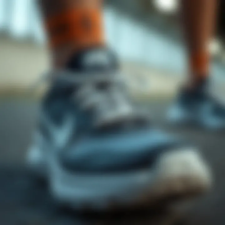 Close-up of advanced technology in Nike footwear