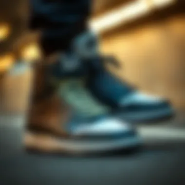 Brand Value and User Experience of Nike High Top Shoes Nike branding elements enhancing user experience