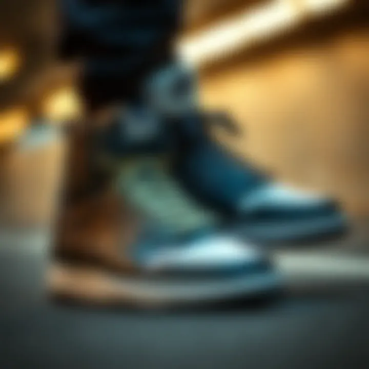 Brand Value and User Experience of Nike High Top Shoes Nike branding elements enhancing user experience