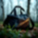 Stylish Nike black bag showcasing its design