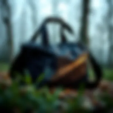 Stylish Nike black bag showcasing its design