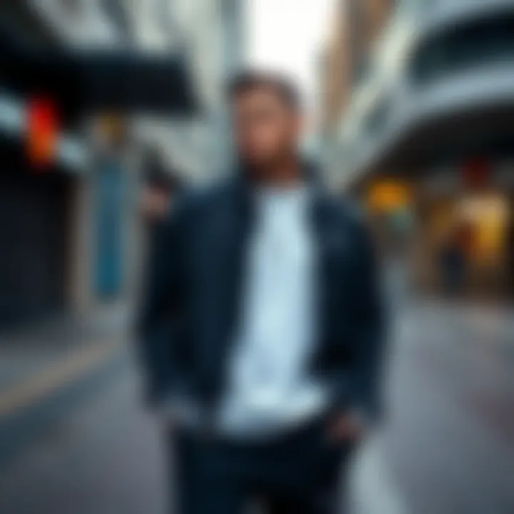 Nike Blazer Jumbo in Urban Style Athlete wearing Nike Blazer Jumbo in an urban setting