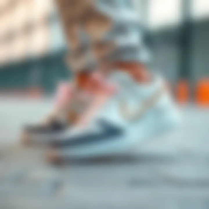 Contemporary Design of Nike Court Vision Low Next Nature Stylish sneaker showcasing contemporary design